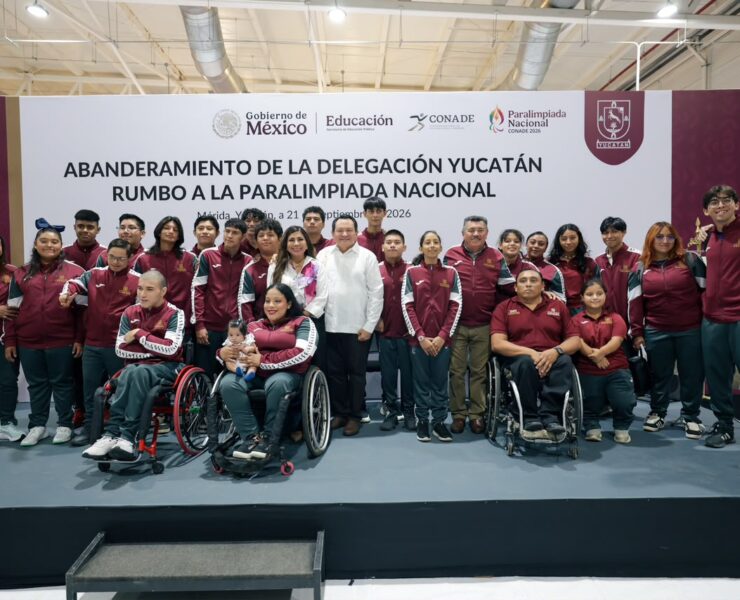  ¡Yucatán va con todo! 76 atletas rumbo a Guadalajara rumbo a la Paralimpiada Nacional