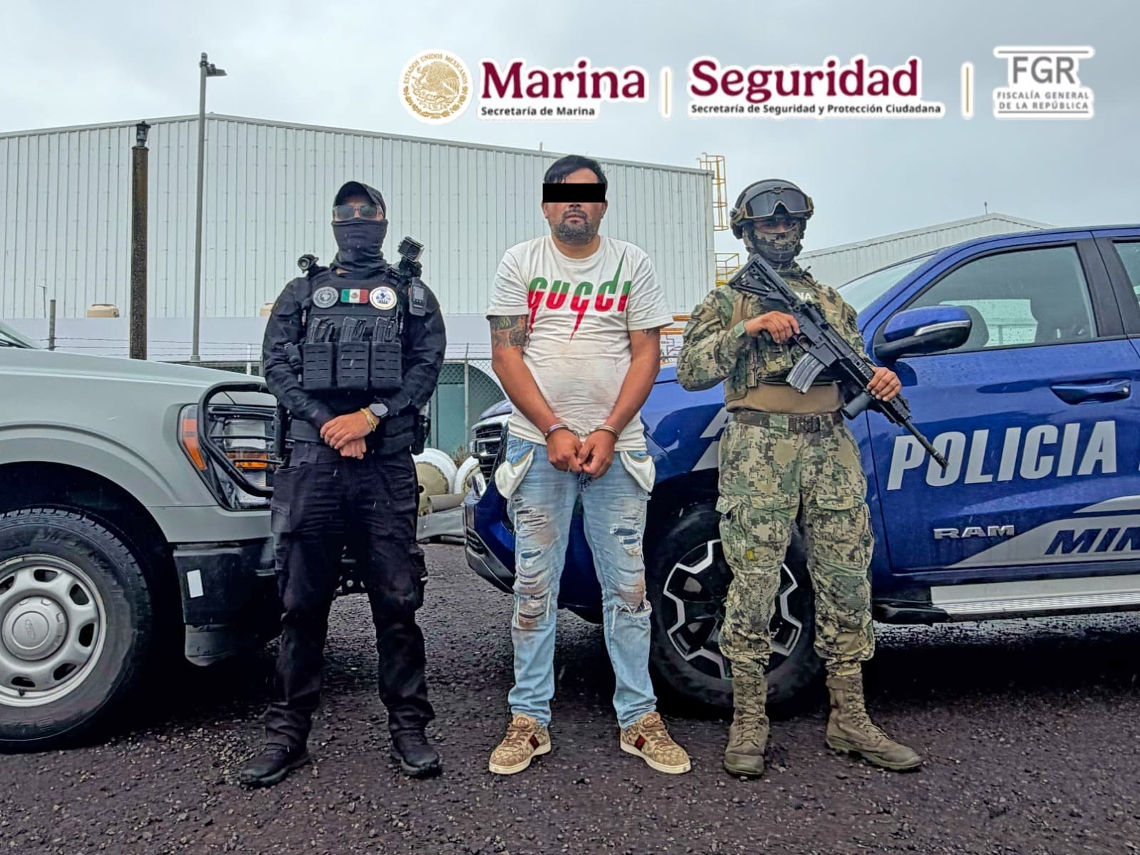 Aseguran armas