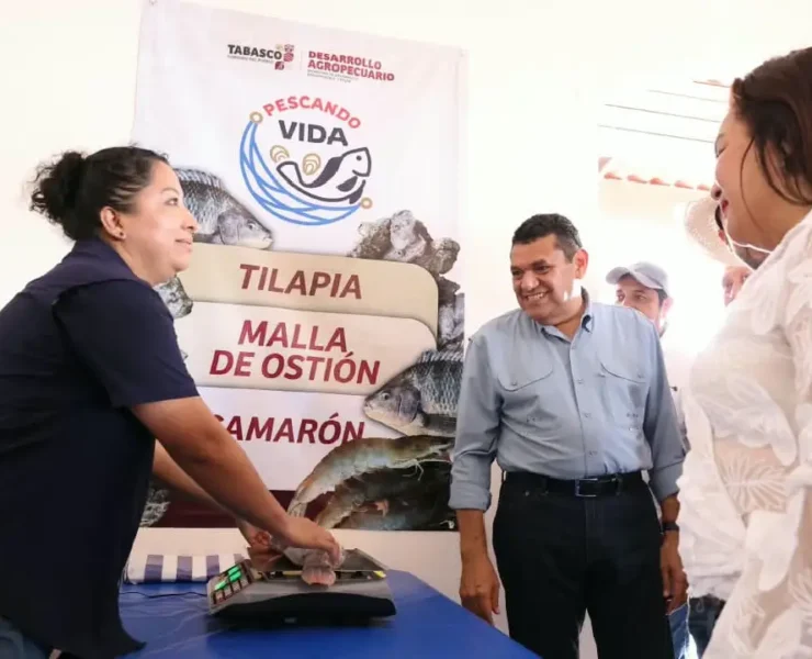 Autosuficiencia alimentaria de Tabasco se fortalece con Pescando Vida