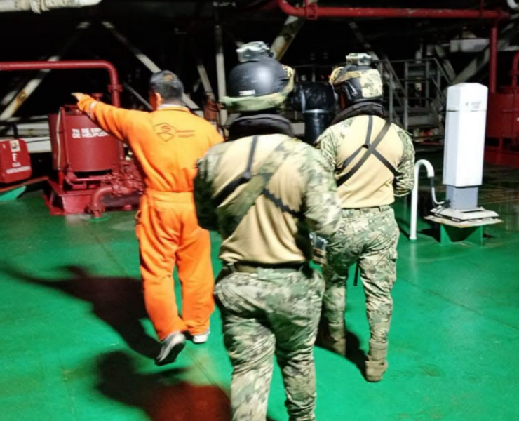Marina embarca a tres infantes en operaciones de Protexa