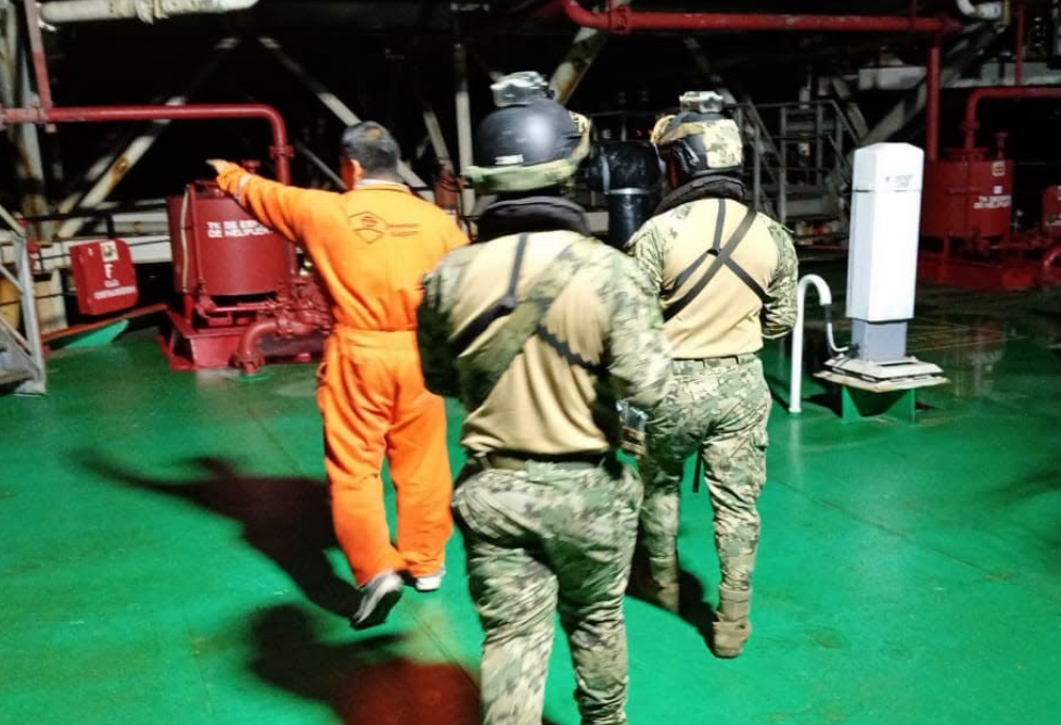 Marina embarca a tres infantes en operaciones de Protexa