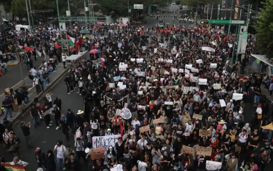 Marcha del 2 de octubre, a 58 años de la represión estudiantil