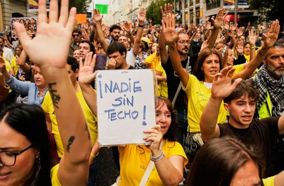 Presión para una huelga general