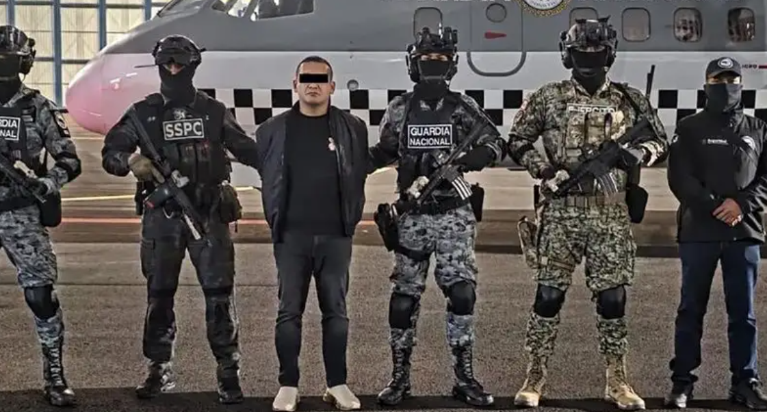 Capturan a Iván 'N', El Tanque, relacionado a derribo de helicóptero