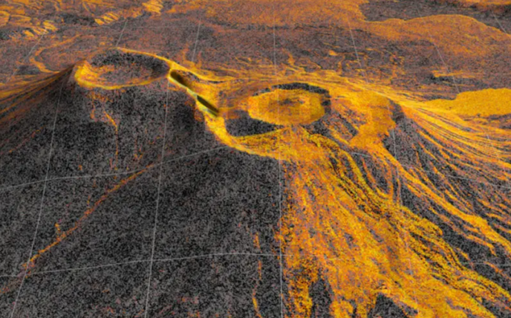 Satélite capta espectacular erupción tras casi 500 años