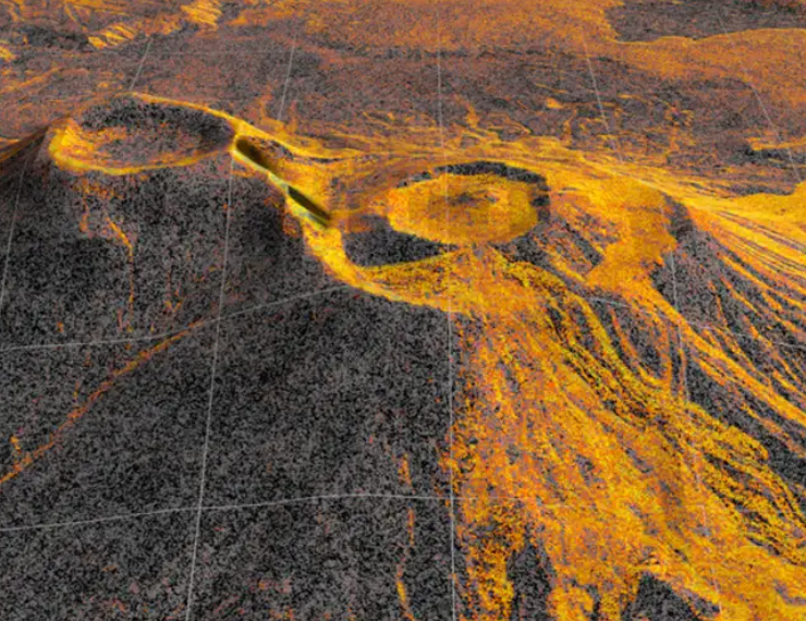 Satélite capta espectacular erupción tras casi 500 años