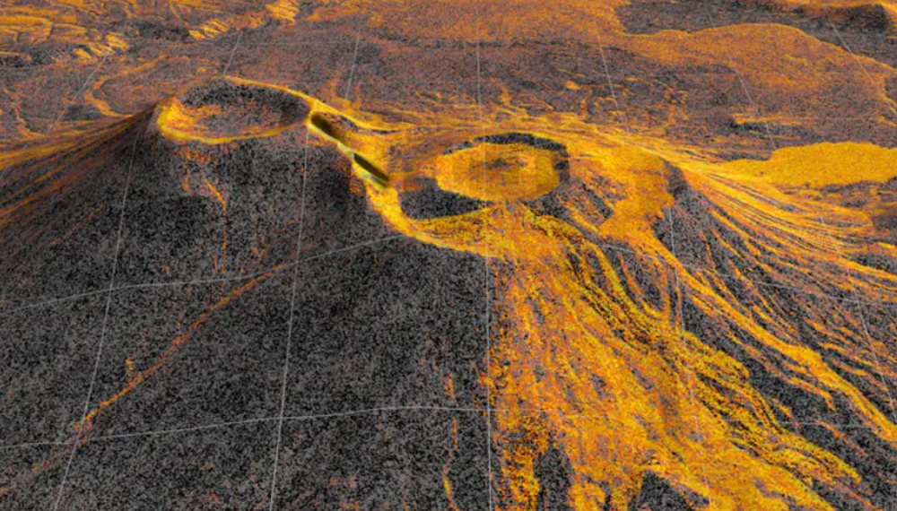 Satélite capta espectacular erupción tras casi 500 años