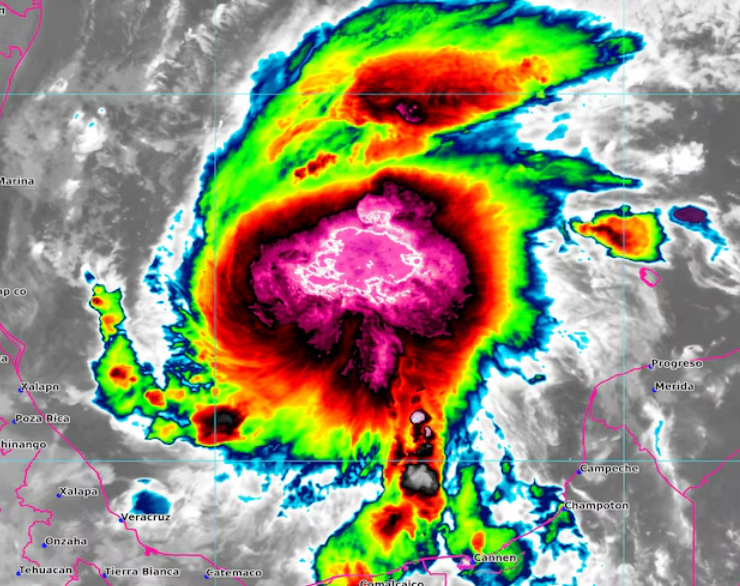 Tormenta Tropical Isaias provocará lluvias fuertes en Campeche
