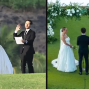 Tobey Maguire casa a su exesposa con su nueva pareja