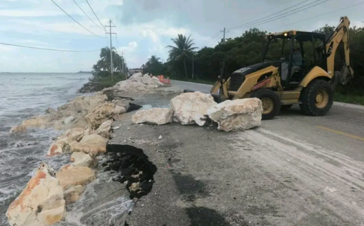 ¡Reparan carretera Costera 180 y esto debes saber!