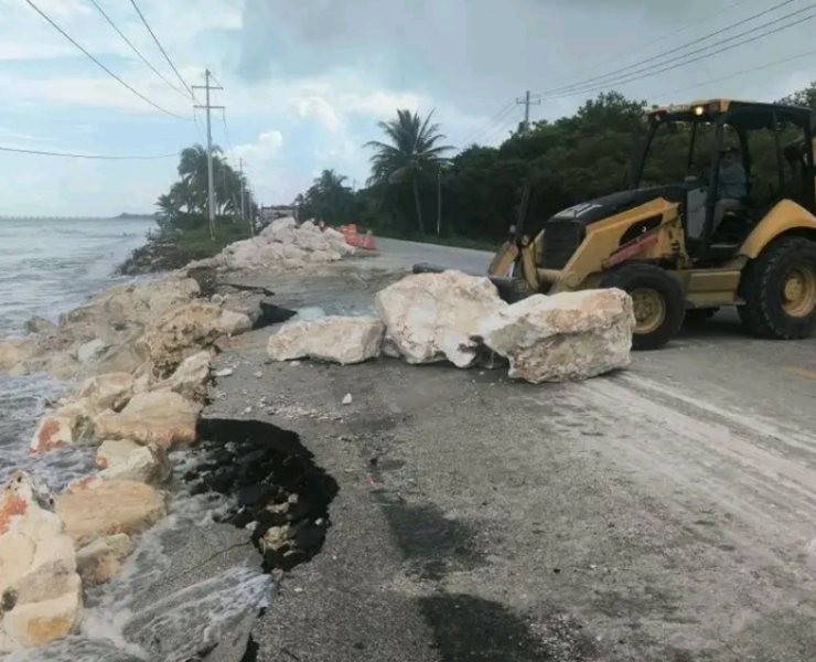 ¡Reparan carretera Costera 180 y esto debes saber!