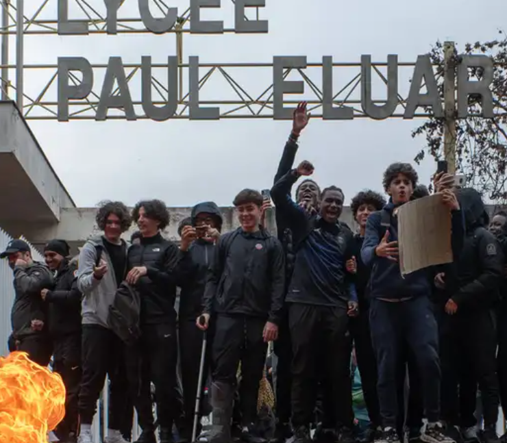 Francia vive nueva jornada de protestas estudiantiles