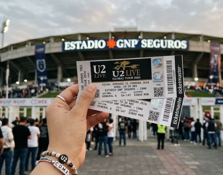 Precios de los boletos para U2 en CDMX