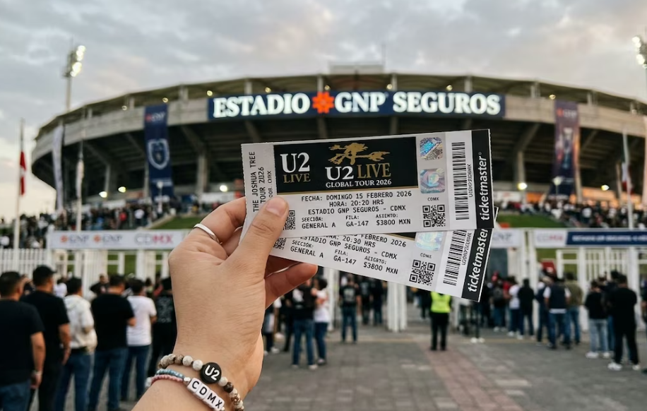 Precios de los boletos para U2 en CDMX