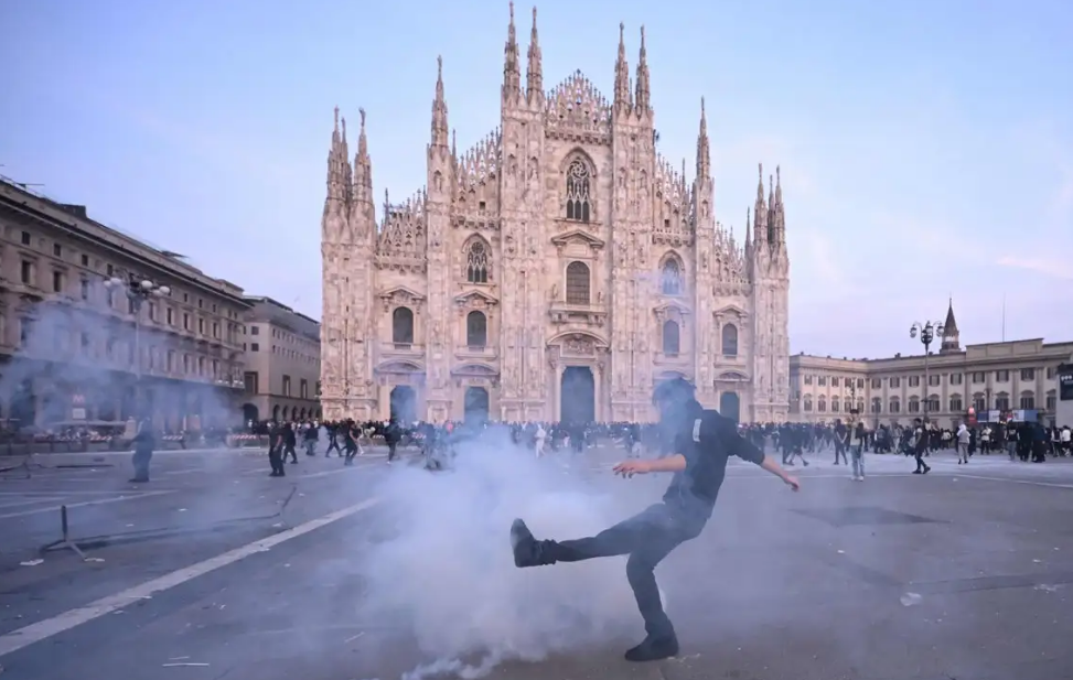 Italia: disturbios durante las protestas por el costo de vida