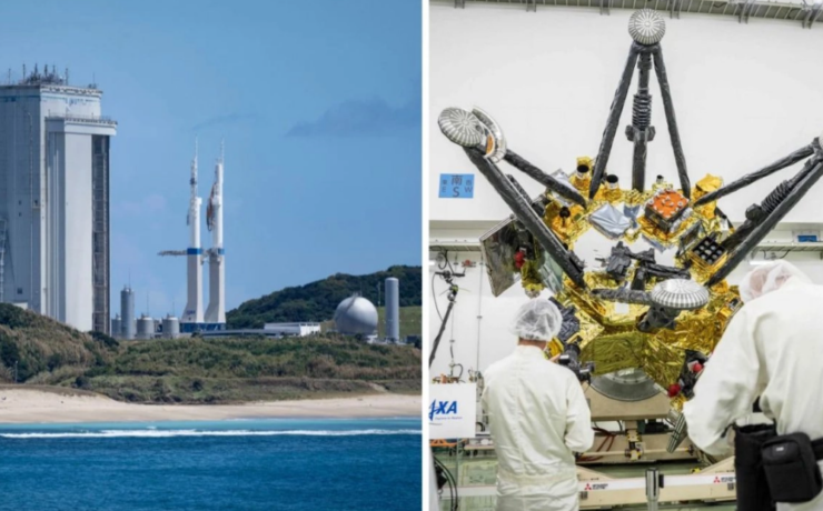 Japón lanza nave espacial para recoger muestras de una luna de Marte