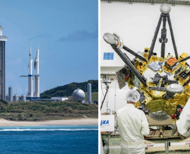 Japón lanza nave espacial para recoger muestras de una luna de Marte