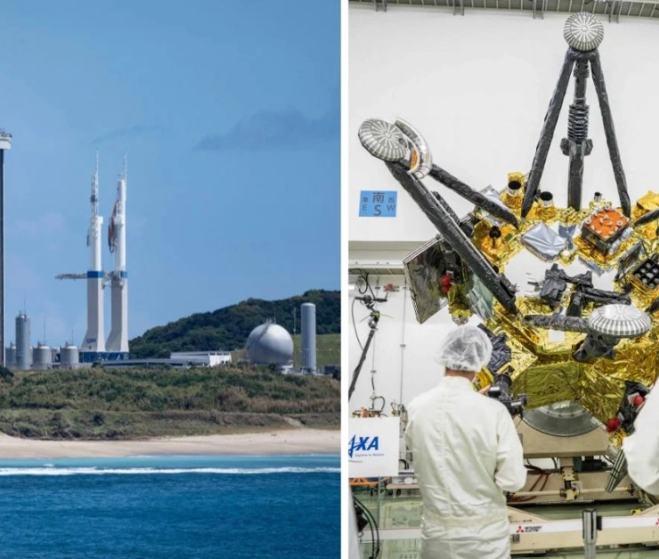 Japón lanza nave espacial para recoger muestras de una luna de Marte