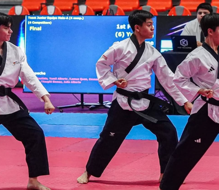 Tercia juvenil de Taekwondo conquista Campeche en 2026