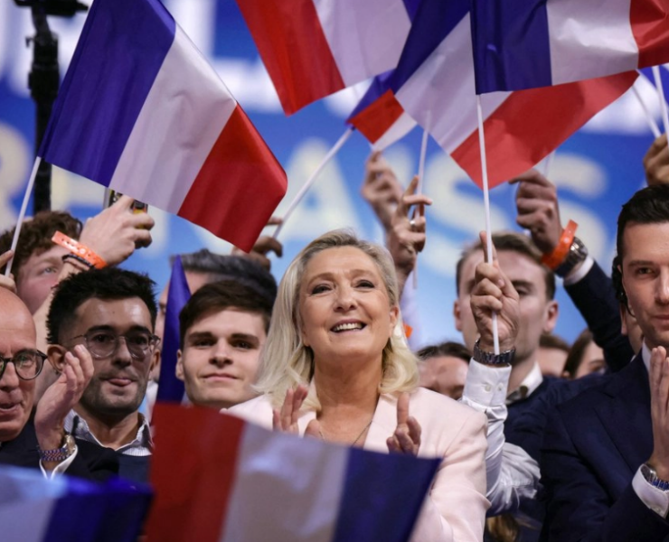 Le Pen arranca su campaña en Francia