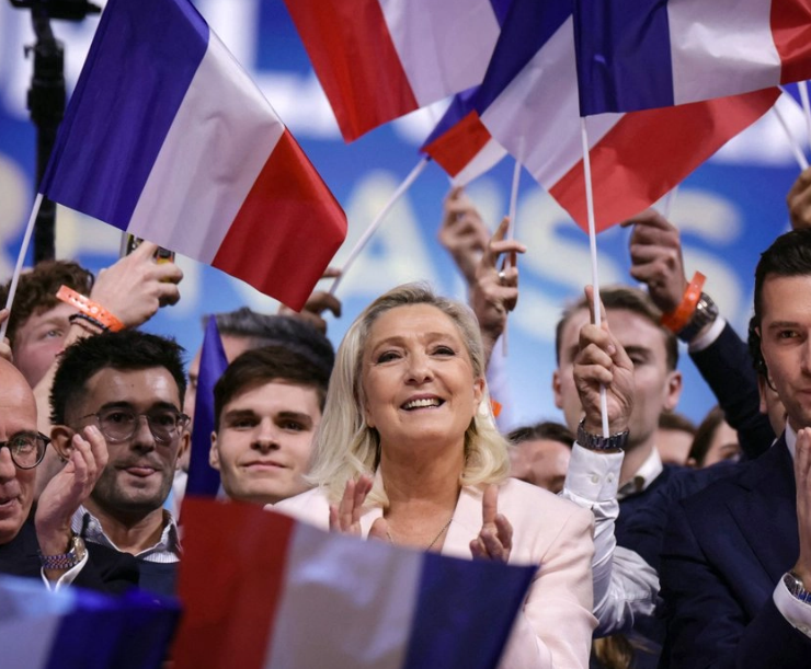Le Pen arranca su campaña en Francia