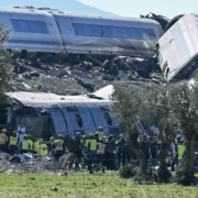 Choque entre dos trenes en España