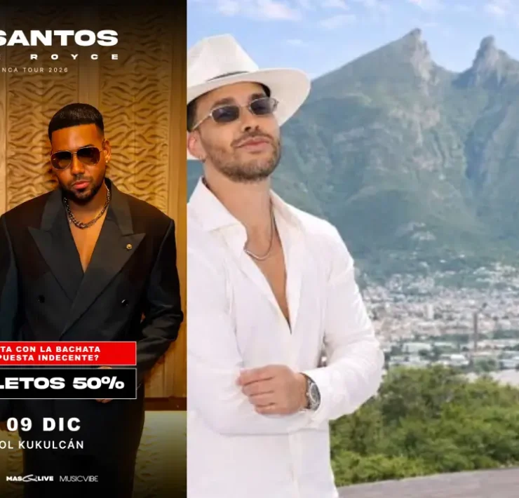 Concierto de Romeo Santos y Prince Royce se reprograma para diciembre de 2026