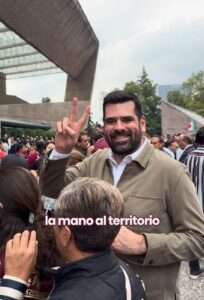 Daniel Casasús Ruz destacó la importancia de la participación de la militancia durante la celebración por los 15 años de Morena.