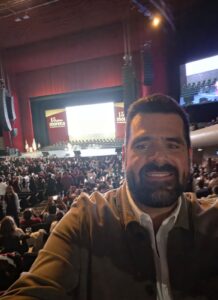 Daniel Casasús Ruz destacó la importancia de la participación de la militancia durante la celebración por los 15 años de Morena.