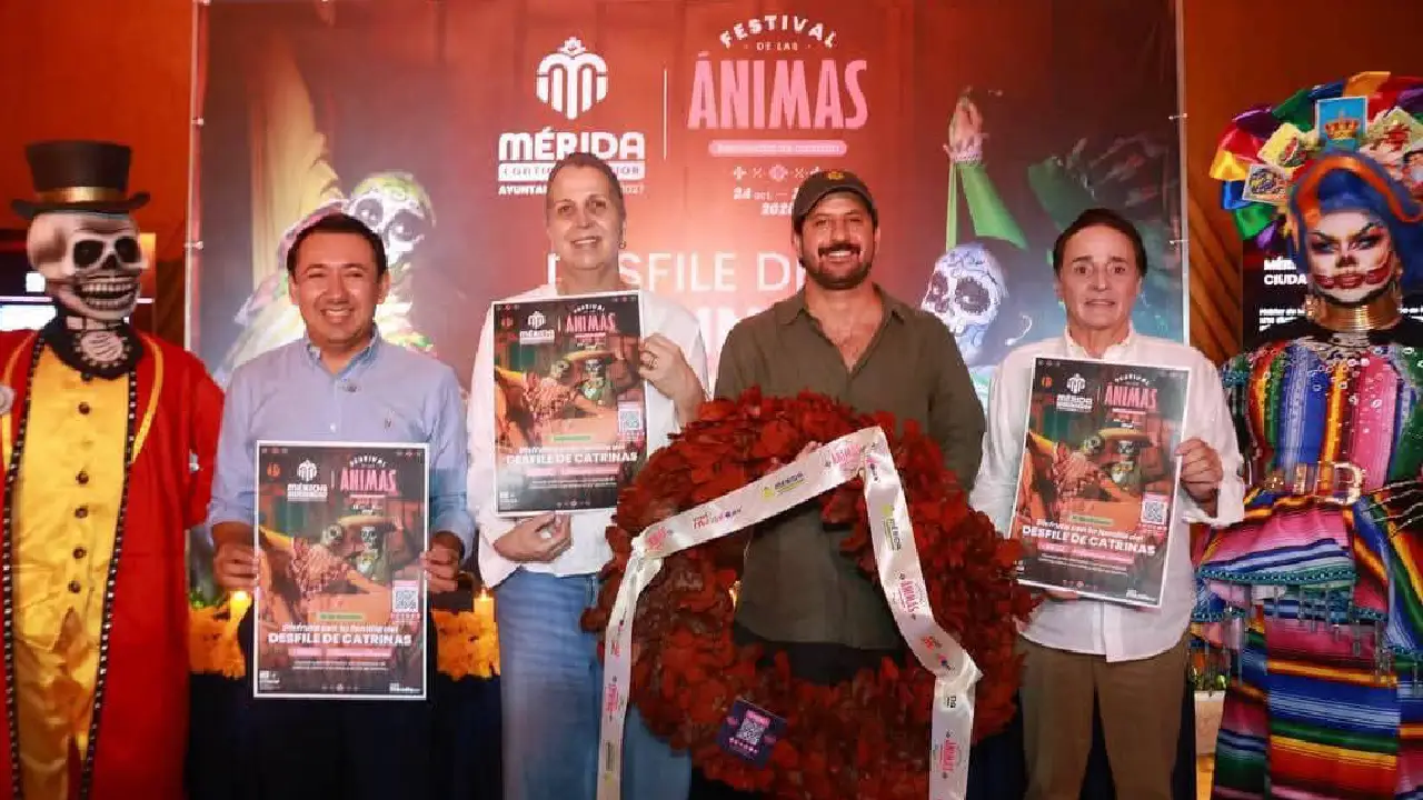Desfile de catrinas 2026 una noche mágica en Mérida