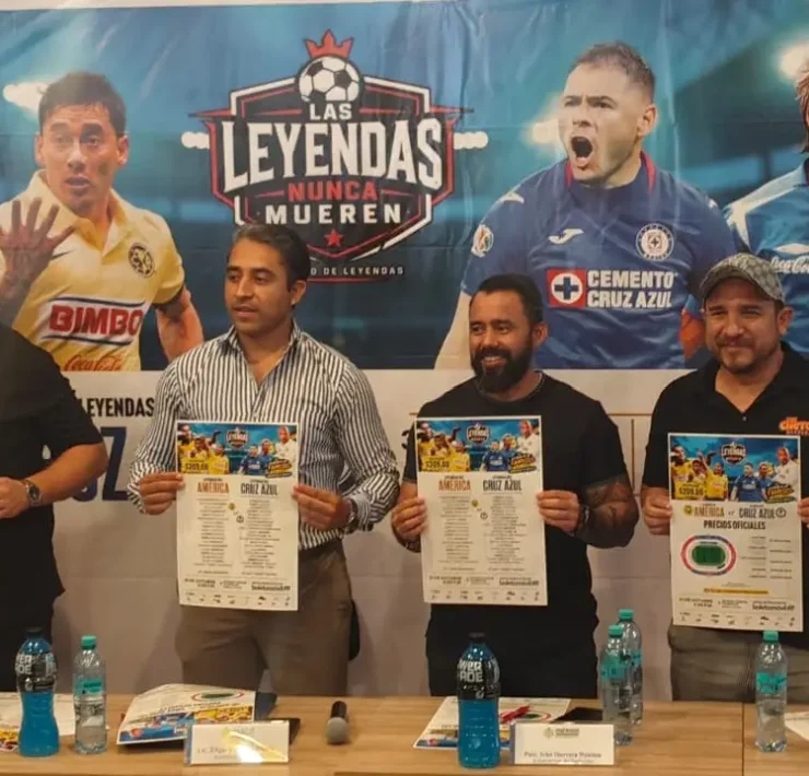 Duelo de leyendas en Mérida figuras históricas del América y Cruz Azul