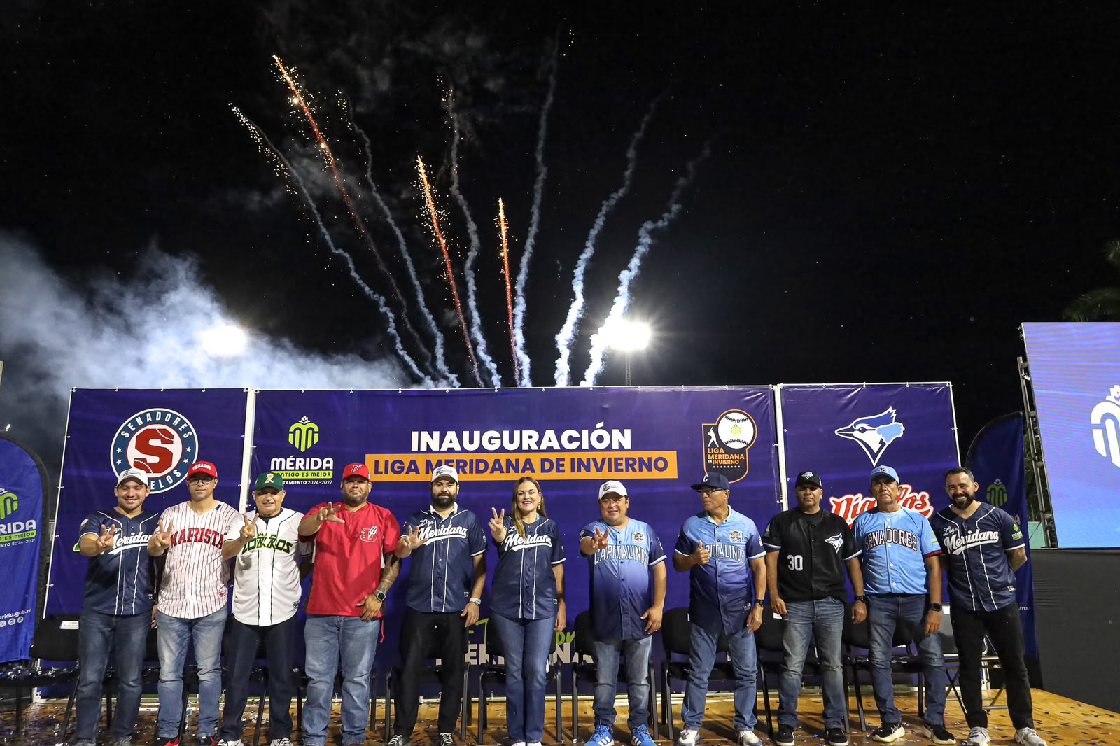 El rugido de las fieras se hace presente en la inauguración de la liga meridana de invierno