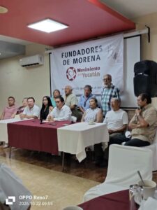 Fundadores de Morena en Yucatán manifestaron su rechazo a la posible candidatura de Liborio Vidal a la alcaldía de Mérida y pidieron respetar la trayectoria de la militancia original rumbo a las elecciones de 2027.