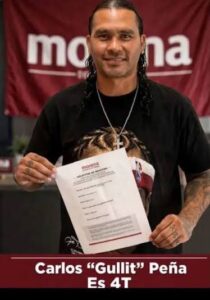 Carlos “Gullit” Peña, exmundialista con la Selección Mexicana en Brasil 2014, busca incursionar en la política y aspira a una posible candidatura de Morena para la alcaldía de León, Guanajuato, rumbo a las elecciones de 2027.