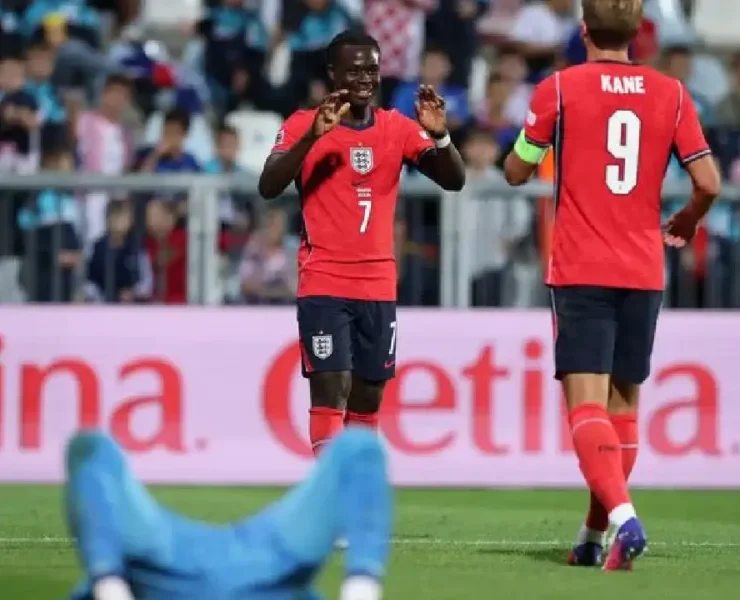 Goleada imponente en la Nations League Inglaterra aplasta a Croacia 7-0
