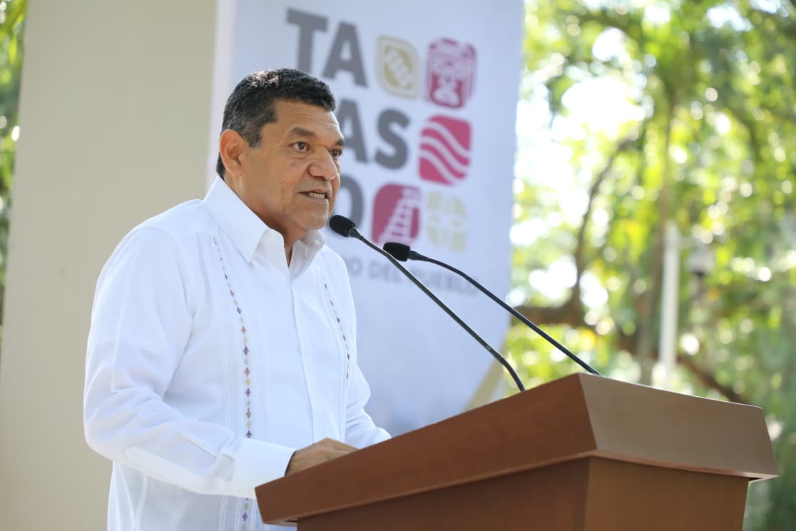 Javier May llama a no bajar el ritmo de la transformación en Tabasco