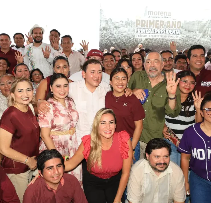 Jessica Saiden destaca unidad en Morena Yucatán