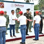 Jóvenes concluyeron su Servicio Militar Nacional en Tabasco