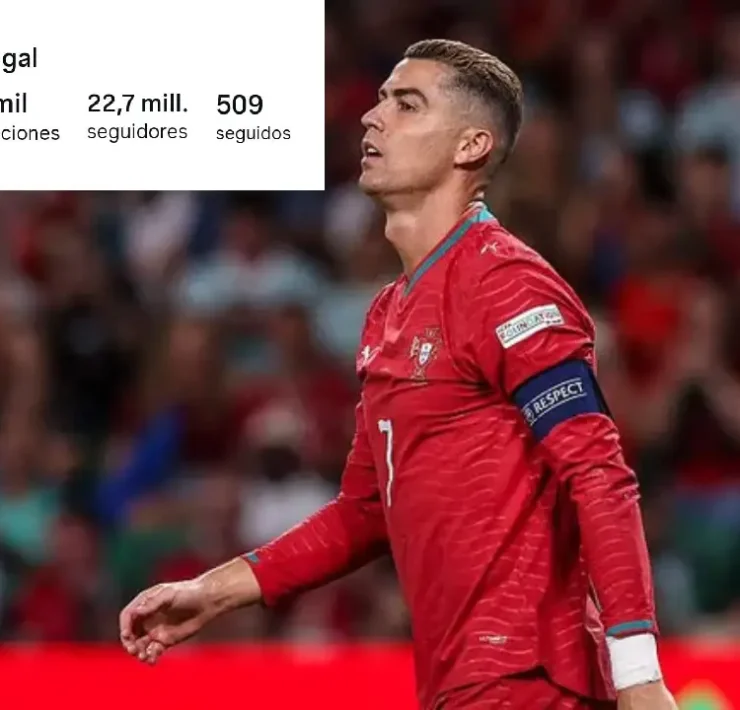 La selección de Portugal perdió seguidores tras polémica con Cristiano Ronaldo
