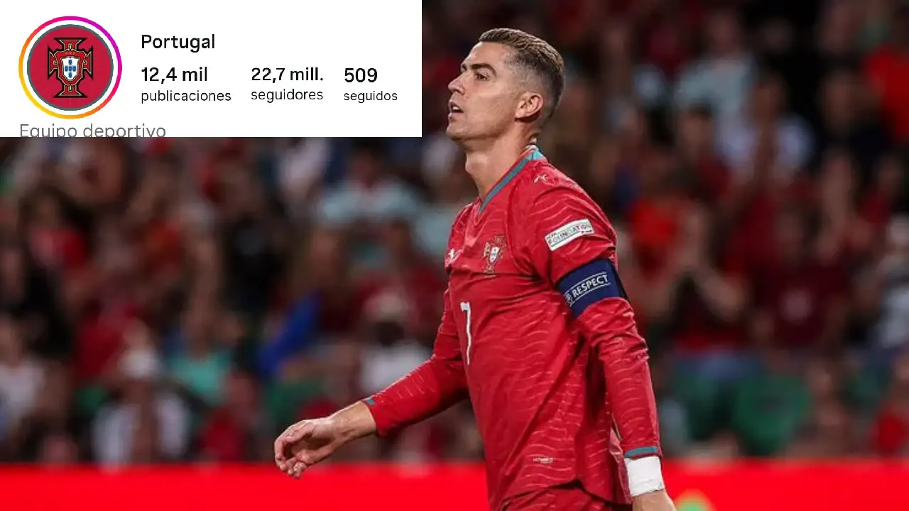 La selección de Portugal perdió seguidores tras polémica con Cristiano Ronaldo