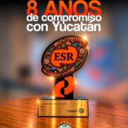 Leones de Yucatán reciben distintivo ESR por octavo año consecutivo