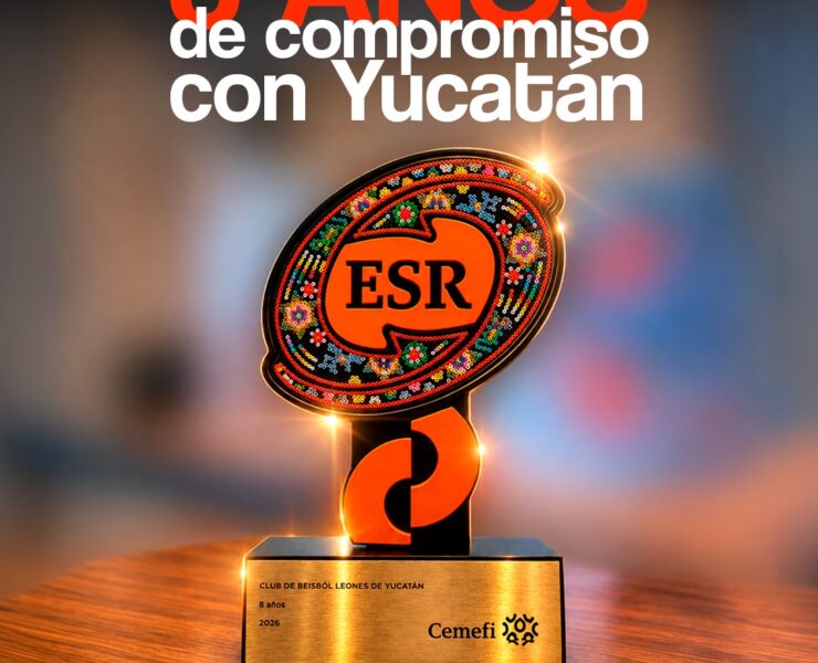 Leones de Yucatán reciben distintivo ESR por octavo año consecutivo