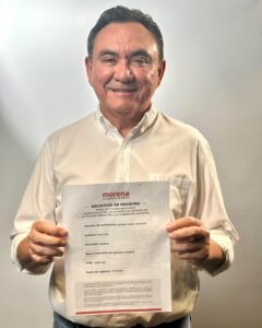 Liborio Vidal solicita su incorporación a Morena; buscaría la alcaldía de Mérida