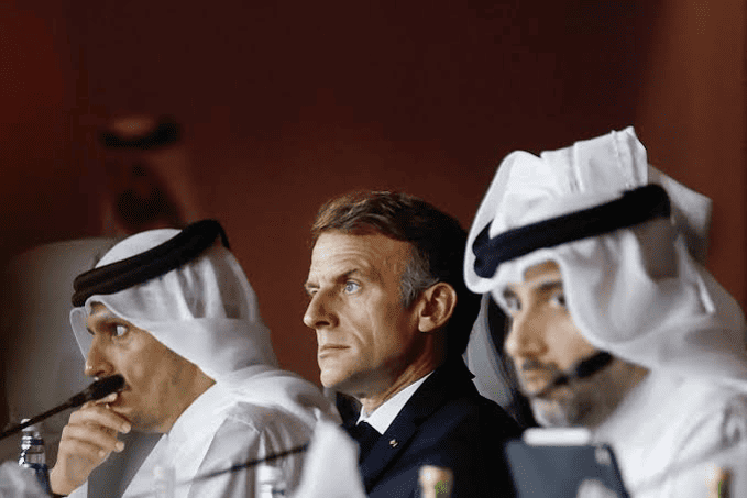 Macron acusa a Trump de usar las protestas
