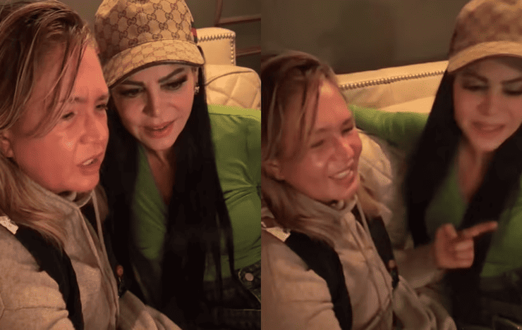 Maribel Guardia acompaña a Yolanda Andrade
