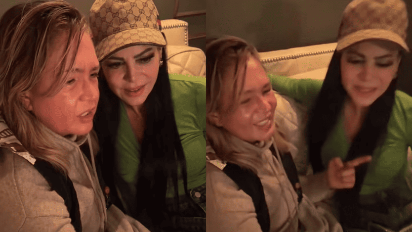 Maribel Guardia acompaña a Yolanda Andrade
