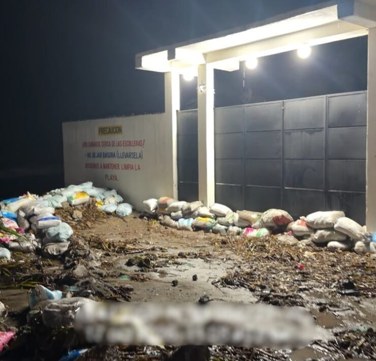 Marina activó Plan de Auxilio por erosión