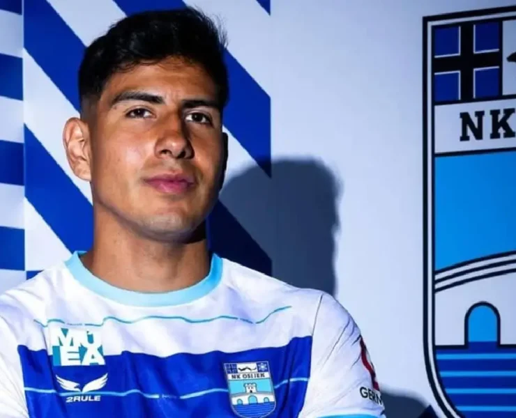 Mexicano anotó su sexto gol en Europa con el NK Osijek