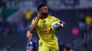 Miguel Borja marcó el gol del empate para el América al minuto 19, sellando el 1-1 ante Xolos de Tijuana en el partido pendiente de la jornada 7.