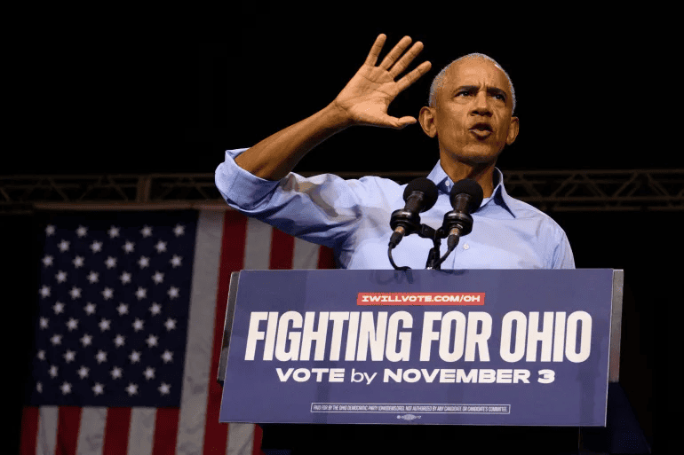 Obama acusa a Trump de corrupción e incompetencia
